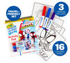 Color Wonder Spidey and His Amazing Friends Activity Pad and markers.  Travel friendly set. 3 markers  included.  16 coloring pages.